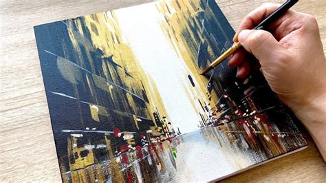 Happened to stumble upon this cool city landscape painting called, On ...