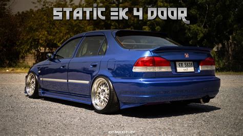 Stance Story : CIVIC EK SEDAN STANCE STATIC - YouTube