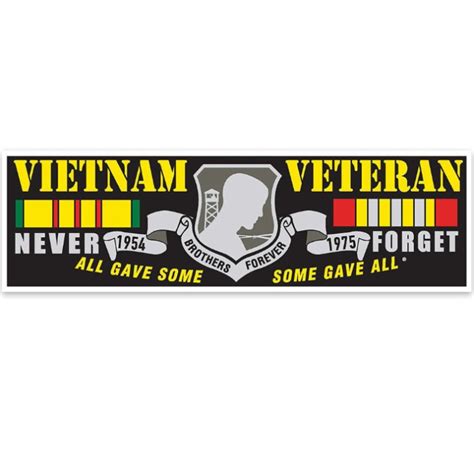 Vietnam Veteran Bumper Sticker | CHKadels.com | Survival & Camping Gear