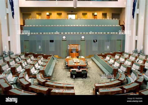 The Australian Senate at Parliament House Canberra Stock Photo - Alamy