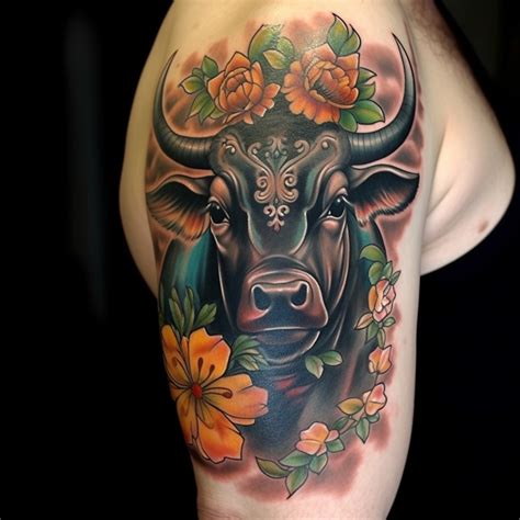 54 Ox Tattoo Ideas - TattooClue.com