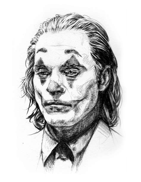 Joker Drawing Black And White | Hot Sex Picture