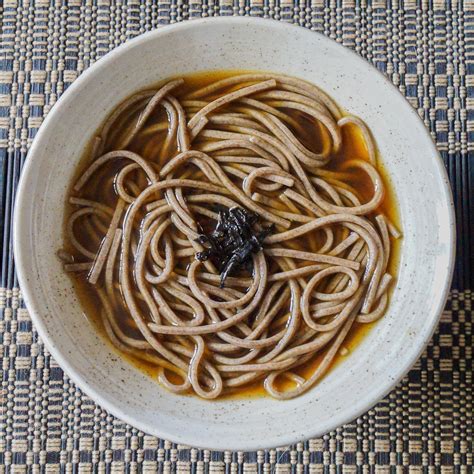 Toshikoshi Soba (Japanese New Year Soba) Soba Recipe, Soba Noodles ...