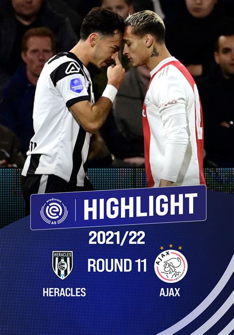 Highlights Heracles vs Ajax (Vòng 11 - Giải VĐQG Hà Lan 2021/22) | VieON