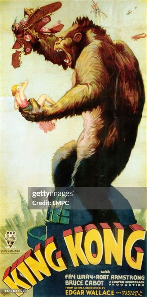 King Kong, poster, , 1933. News Photo - Getty Images