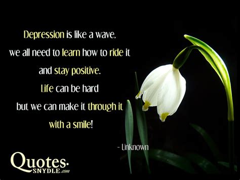 Inspirational Quotes To Overcome Depression With Images - Quotes and Sayings