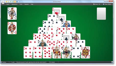 123 Free Solitaire - Pyramid screenshot