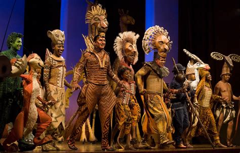 Gorgeous photo of the cast of The Lion King at Birmingham Hippodrome ...