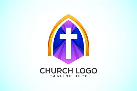 Church colorful & modern logo | Deeezy