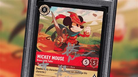 Disney TCG Lorcana isn’t out yet, but autographed cards are already fetching serious money at ...