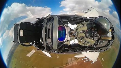 This Fisheye Video Shot In A Eurofighter Typhoon Cockpit Is Mezmerizing