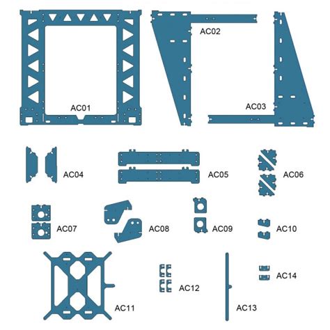 prusa i3 - Z axis top brackets, of P3Steel, differ between v1.x/2.x and v4 - 3D Printing Stack ...