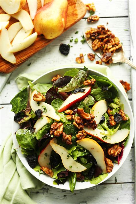 Pear Balsamic Salad | Minimalist Baker Recipes