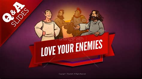 Matthew 5 Love Your Enemies Kids Bible Lesson | Clover Media