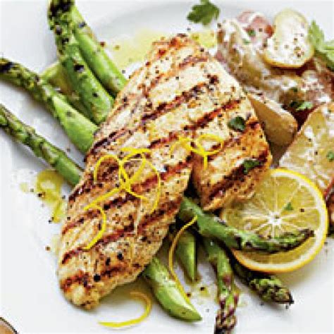 Grilled Triggerfish with Potato Salad Recipe | Yummly | Recipe | Grilled fish recipes, Seafood ...