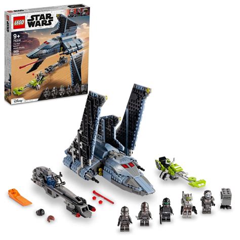 LEGO Star Wars The Bad Batch Attack Shuttle 75314 Awesome Toy Building Kit with 5 Minifigures ...