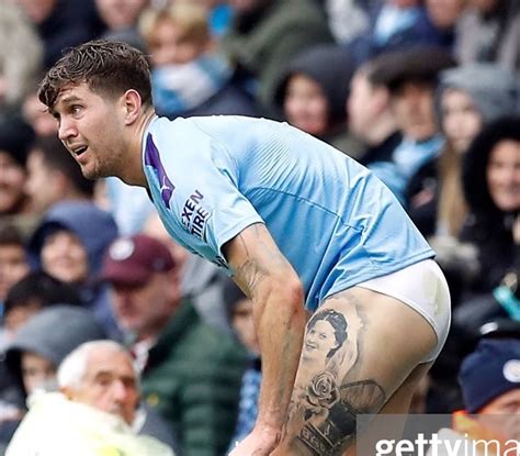 John Stones Tattoo - Tattoos On Leg John Stones Manchester City ...