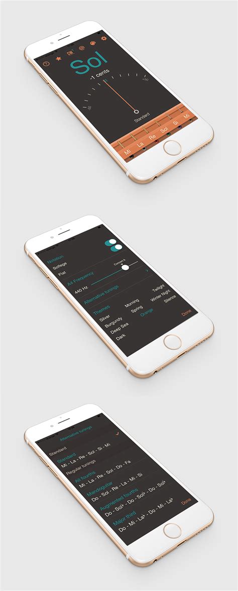 Guitar Tuner-iOS App on Behance