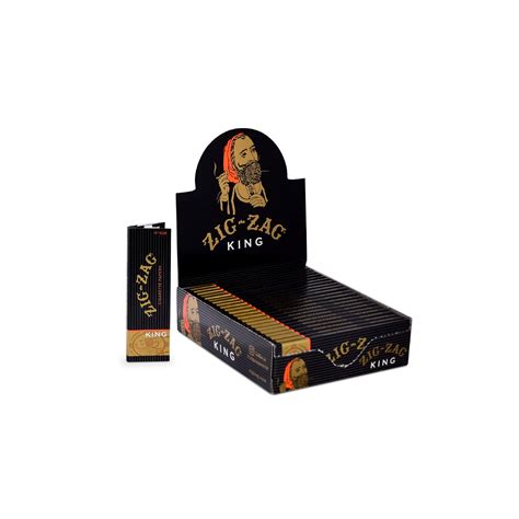 King Size Rolling Papers Carton – Zig-Zag Wholesale