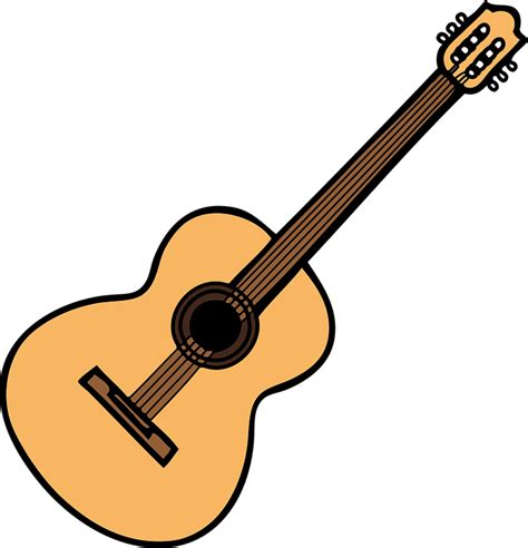 Download Acoustic Guitar, Guitar, Music. Royalty-Free Vector Graphic ...