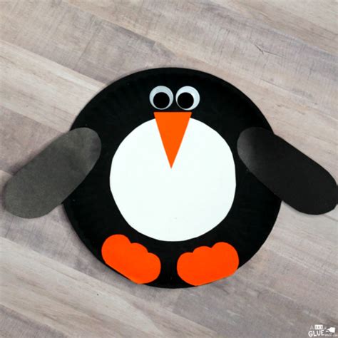 How To Make A Paper Plate Penguin Craft For Your Unit Study