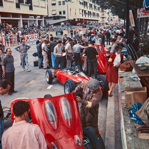 GRAND PRIX PHOTO – The Ferrari pits in Monaco | Artibs