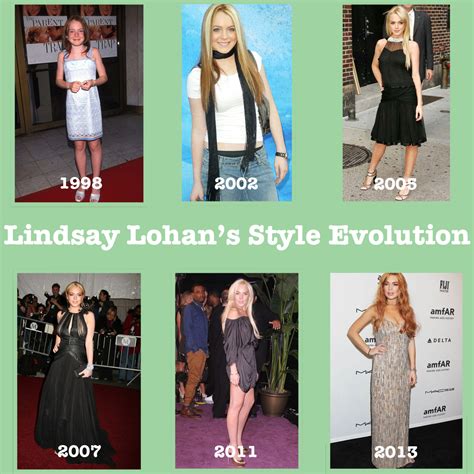 Lindsay Lohan's Style Evolution since her first movie "The Parent Trap ...