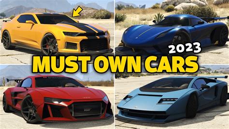 Top 10 Cars You Must Own in 2023 | GTA 5 Online - YouTube