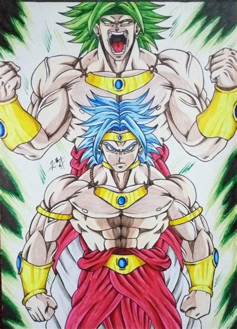 Drawing OG Broly - The Legendary Super Saiyan! | Anime Amino