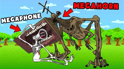 MEGAHORN VS GREAT MOTHER MEGAPHONE! (Cartoon Animation) - YouTube