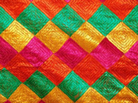 Another Bagh from Punjab! | Phulkari embroidery, Hand embroidery ...