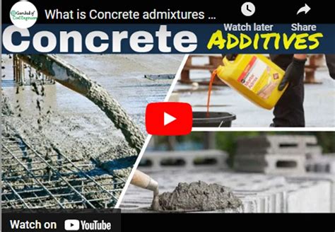 Most Common Types of Additives for Concrete