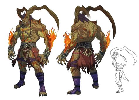 Ifrit Concept Art - Final Fantasy VII Remake Art Gallery