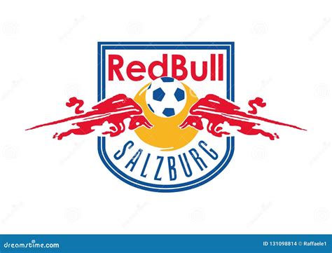 Red Bull Salzburg Logo editorial stock image. Illustration of vector - 131098814