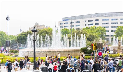 Barcelona City Center in Spain. Editorial Stock Photo - Image of ...