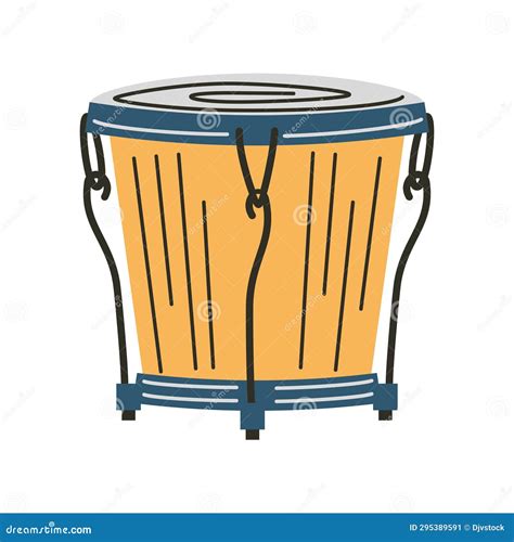 Vallenato legend tambora stock illustration. Illustration of annual ...