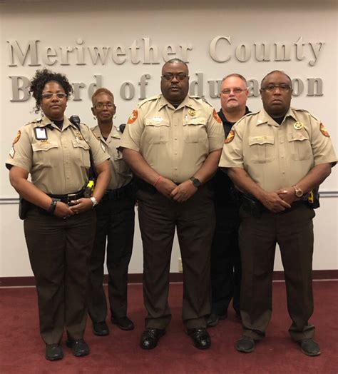 School Resource Officers – Meriwether County School System