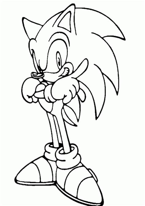 Super Sonic Coloring Pages - Coloring Home