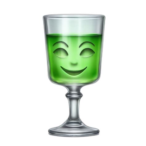 clear water in glass | AI Emoji Generator