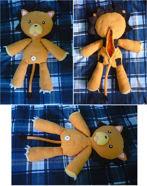 Kon plush from Bleach by cloudstrife597 on DeviantArt