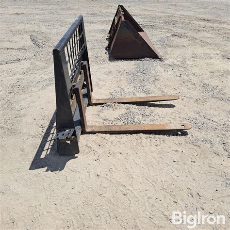 Bobcat Skid Steer Pallet Forks BigIron Auctions