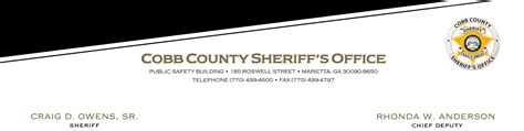 Cobb Sheriff Inmate Search