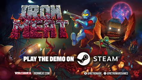 New IRON MEAT Demo And Trailer - Releasing On October 17th - BunnyGaming.com