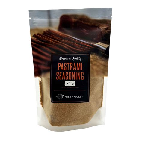 Misty Gully Pastrami Seasoning Mix 250g | Smoked & Cured