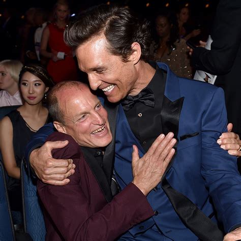 Matthew McConaughey and Woody Harrelson at the Emmys 2014 | POPSUGAR Celebrity