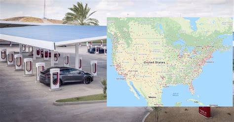 Tesla unveils new map of upcoming Supercharger stations, adds stations, and updates timelines ...