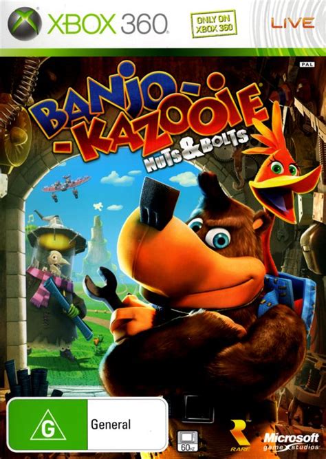 Banjo-Kazooie: Nuts & Bolts (2008) box cover art - MobyGames