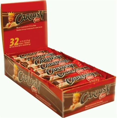 NESTLE CARLOS V Milk Chocolate Style Bar 32 Ct Box for sale online | eBay