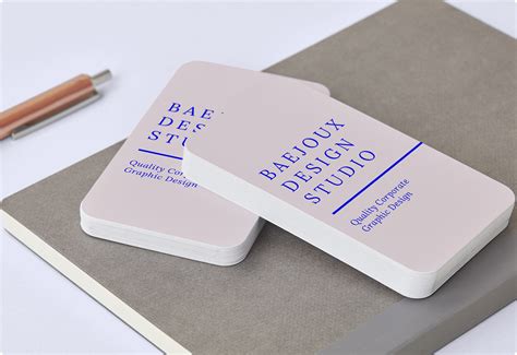 Design and Print Custom Rounded Corner Business Cards | Canva