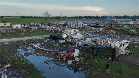 Drone Captures TX Tornado Destruction - Videos from The Weather Channel